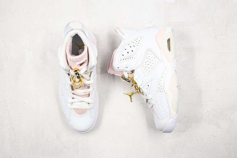 6 Retro Gold Hoops