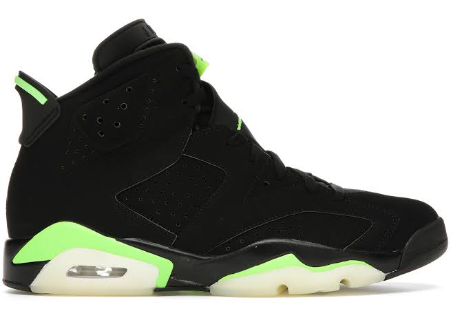 6 Retro Electric Green