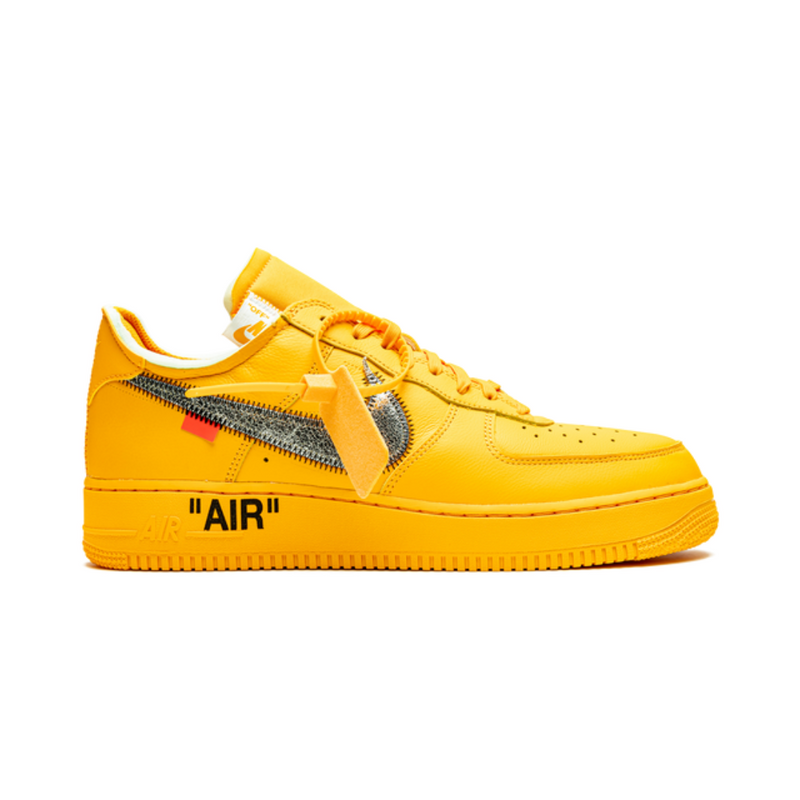 Air force 1 Low Off White University Gold Metallic Silver