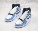 1 Retro High White University Blue Black