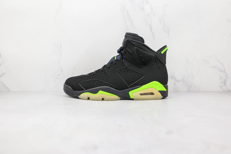 6 Retro Electric Green