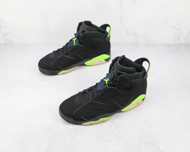 6 Retro Electric Green