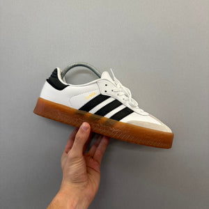 Samba White Metallic Gold (Pronta Entrega)