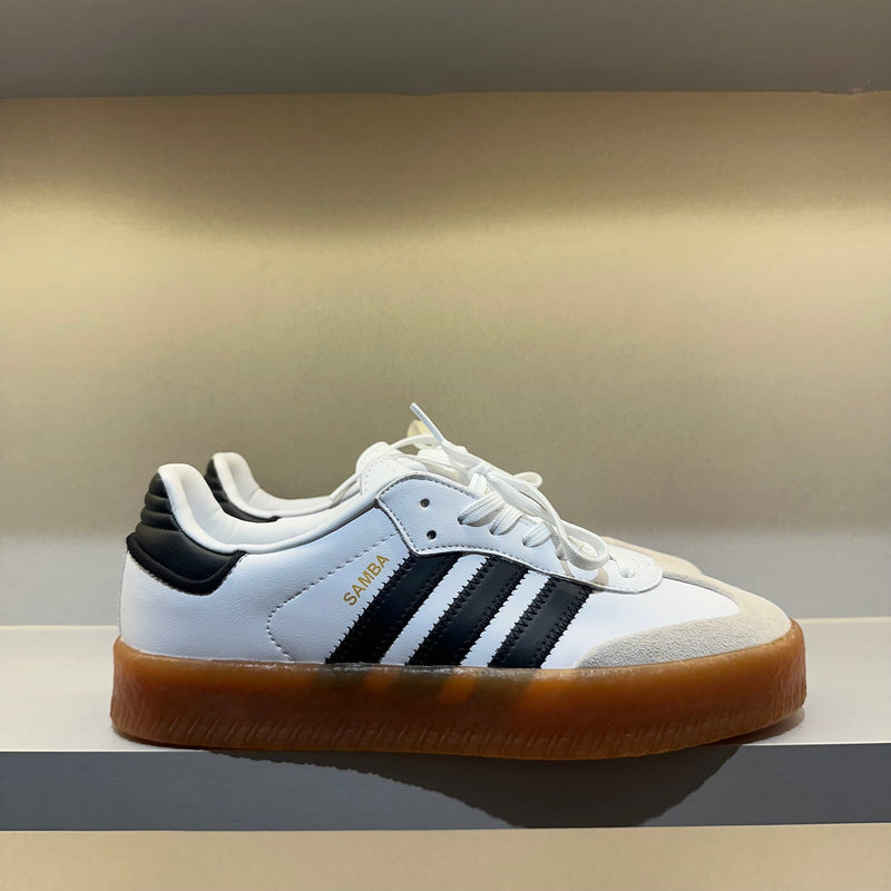 Samba White Metallic Gold (Pronta Entrega)
