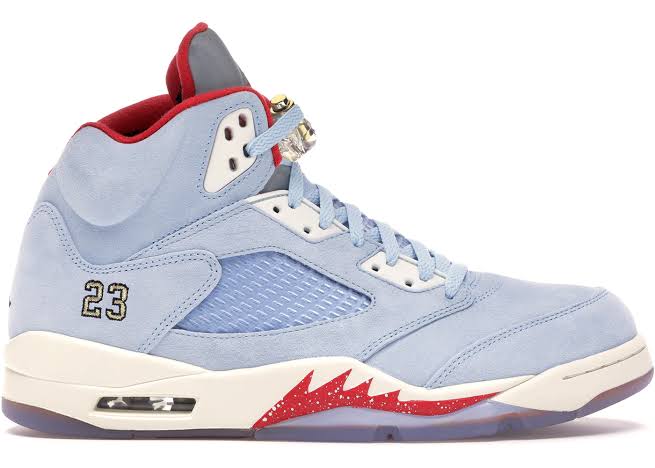 5 Retro Trophy Room Ice Blue