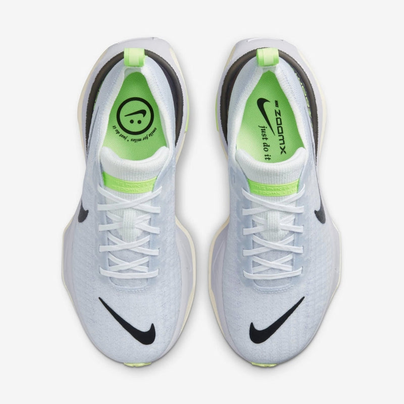 ZoomX Invincible Run 3 Blue Tint Green Strike