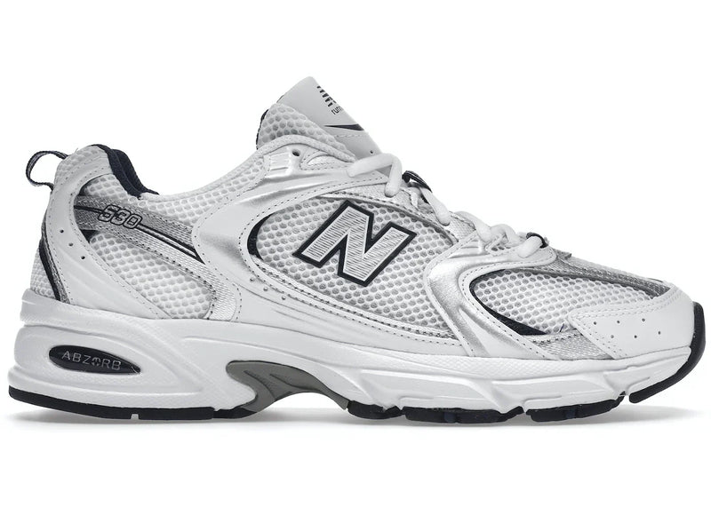 Balance 530 White Silver Navy