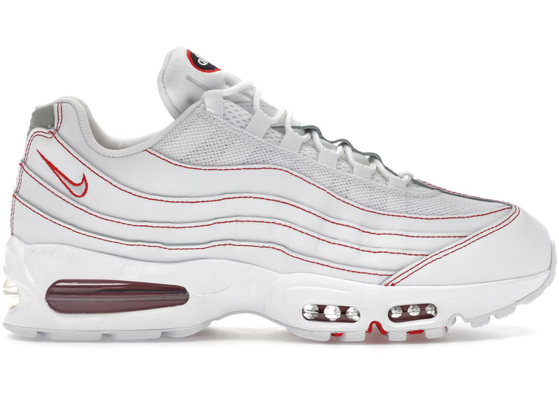 Air Max 95 OG White University Red