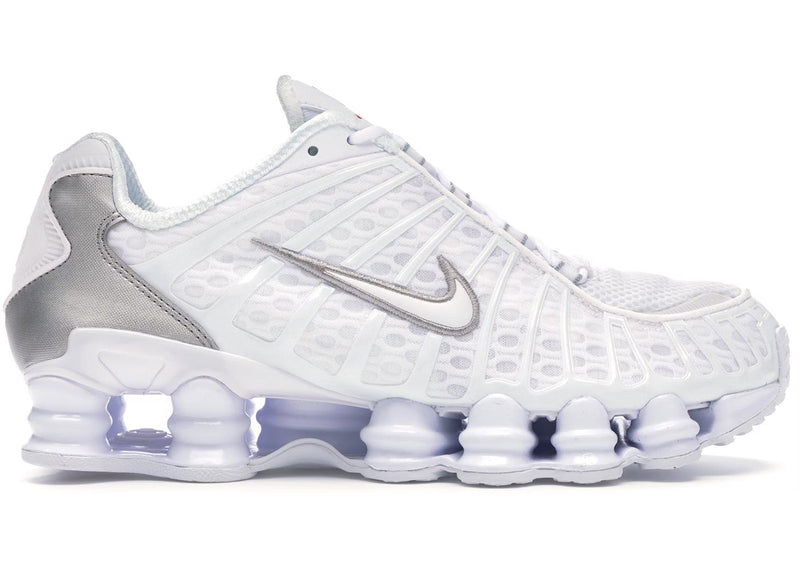 Shox TL White Metallic Silver
