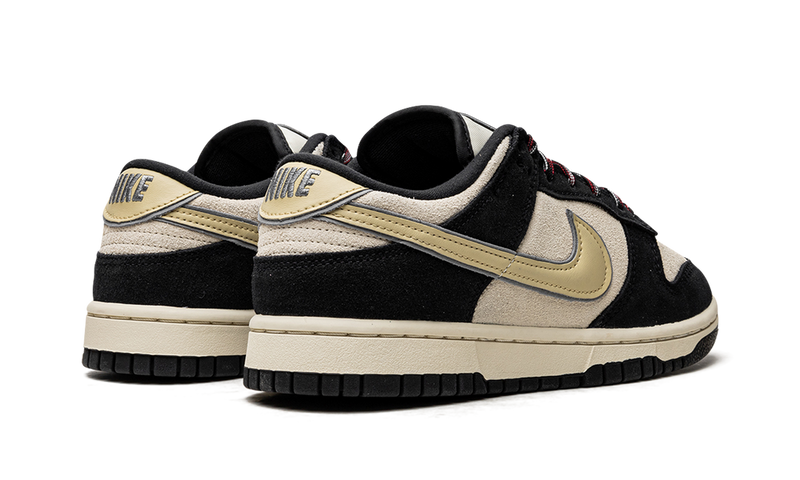 Dunk Low LX Black Suede Team Gold