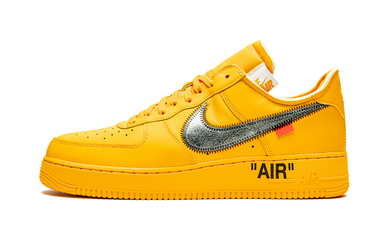 Air force 1 Low Off White University Gold Metallic Silver
