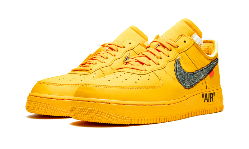 Air force 1 Low Off White University Gold Metallic Silver