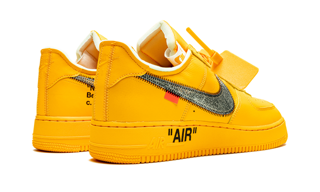 Air force 1 Low Off White University Gold Metallic Silver